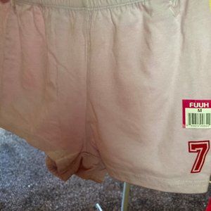 LADIES SHORTS WITH  # 7 LIGHT PINK COOL AND PRETTY